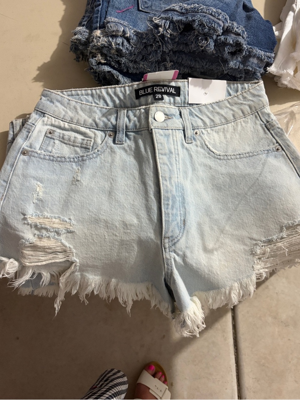 Blue Revival Adeline Shorts BRAND NEW WITH TAGS